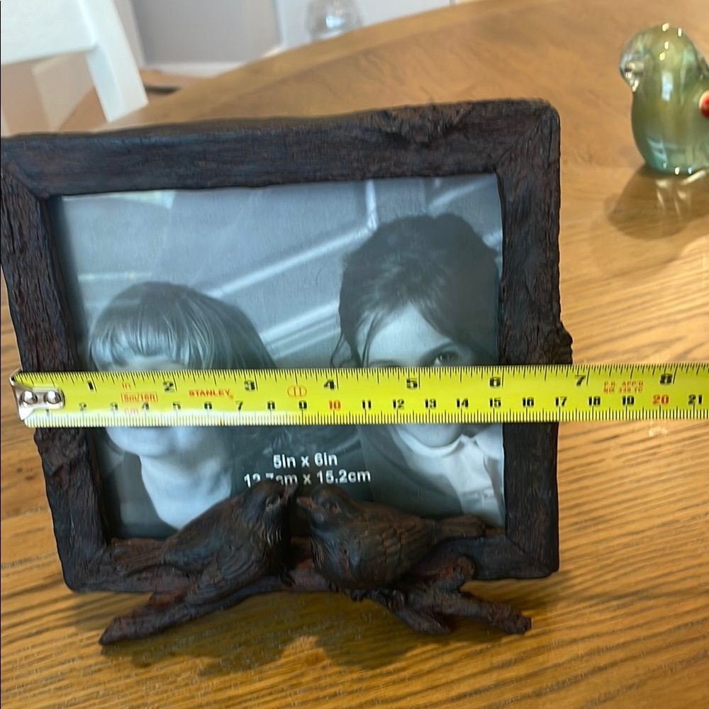 Rustic Brown Bird Frame - Picture 2 of 4